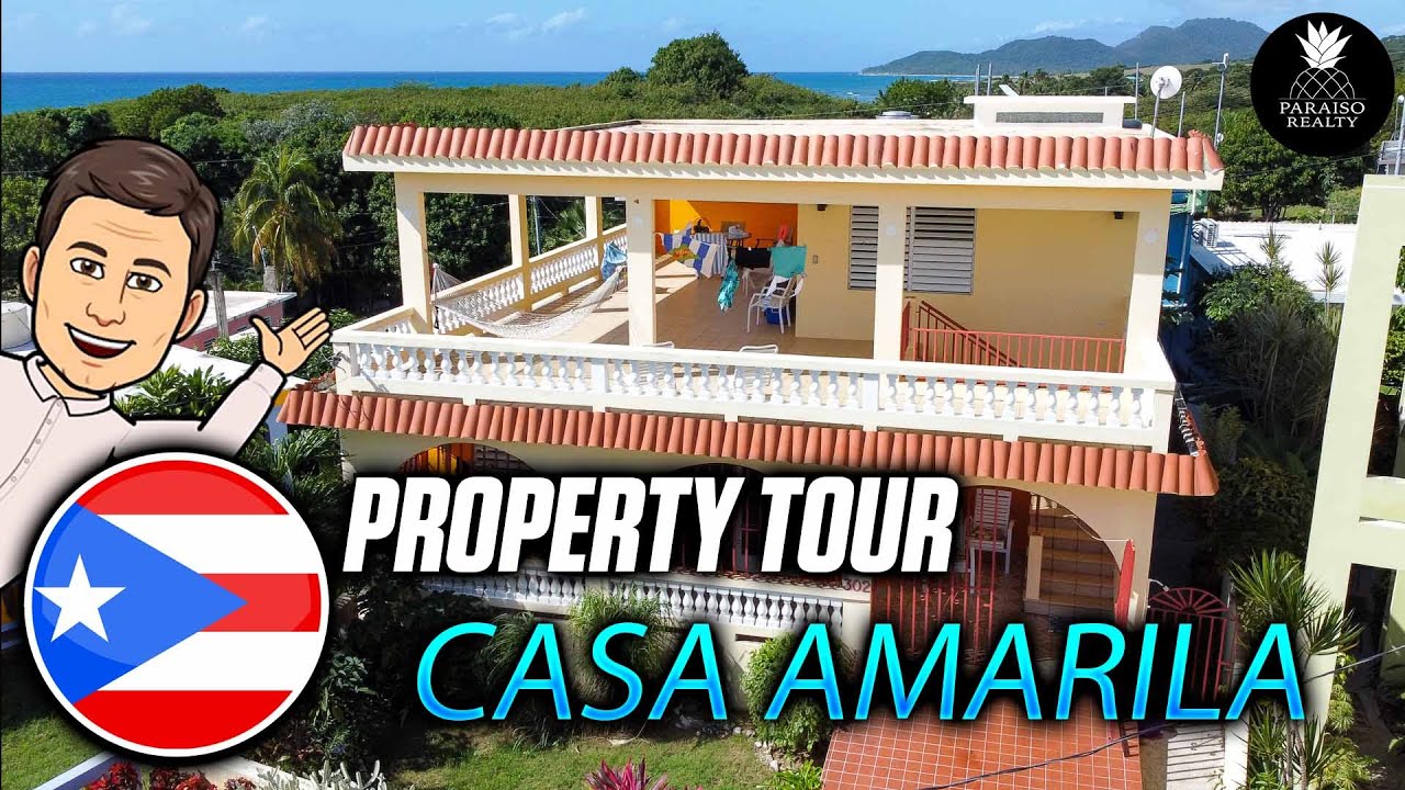 Vieques Real Estate Property Tour: Casa Amarilla