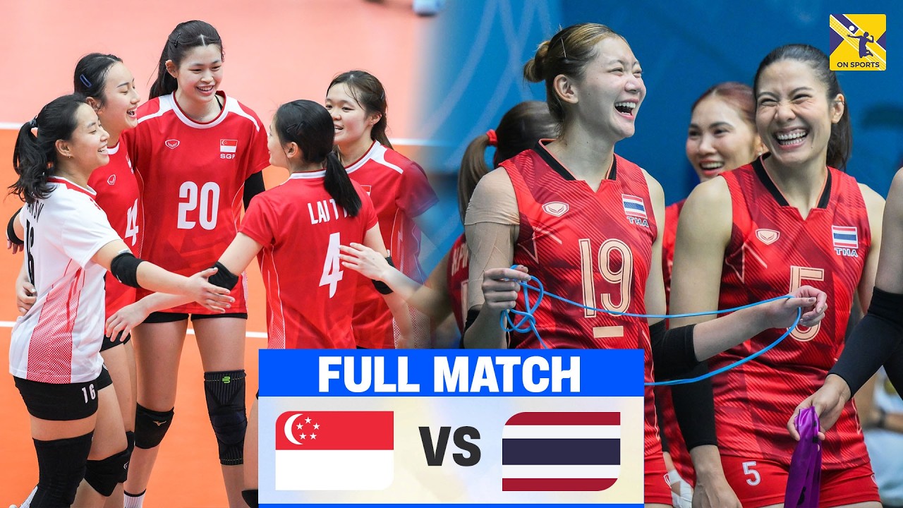 FULL HD | SINGAPORE vs. THAILAND | Chatchu-on cùng dàn sao phô diễn đẳng cấp