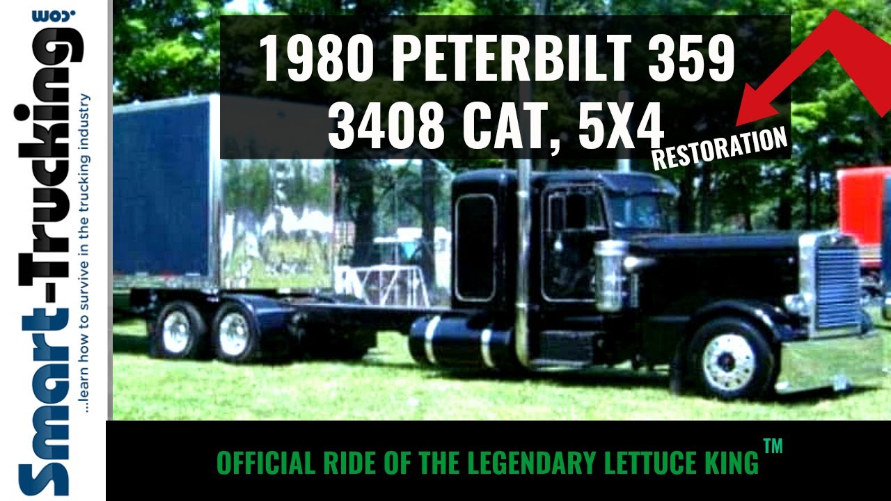 1980 Peterbilt 359 Restoration | 3408 Cat Engine | 336 