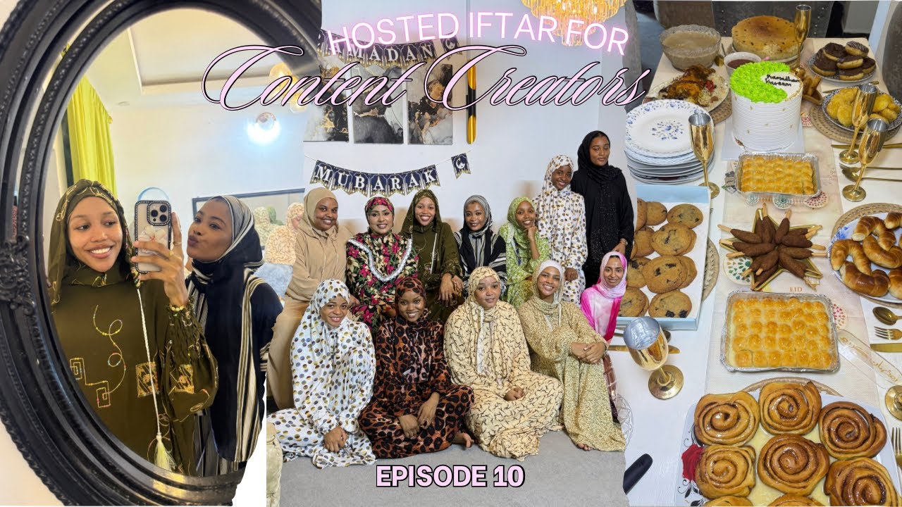 HOSTED CONTENT CREATORS FOR  IFTAR✨🥘💕