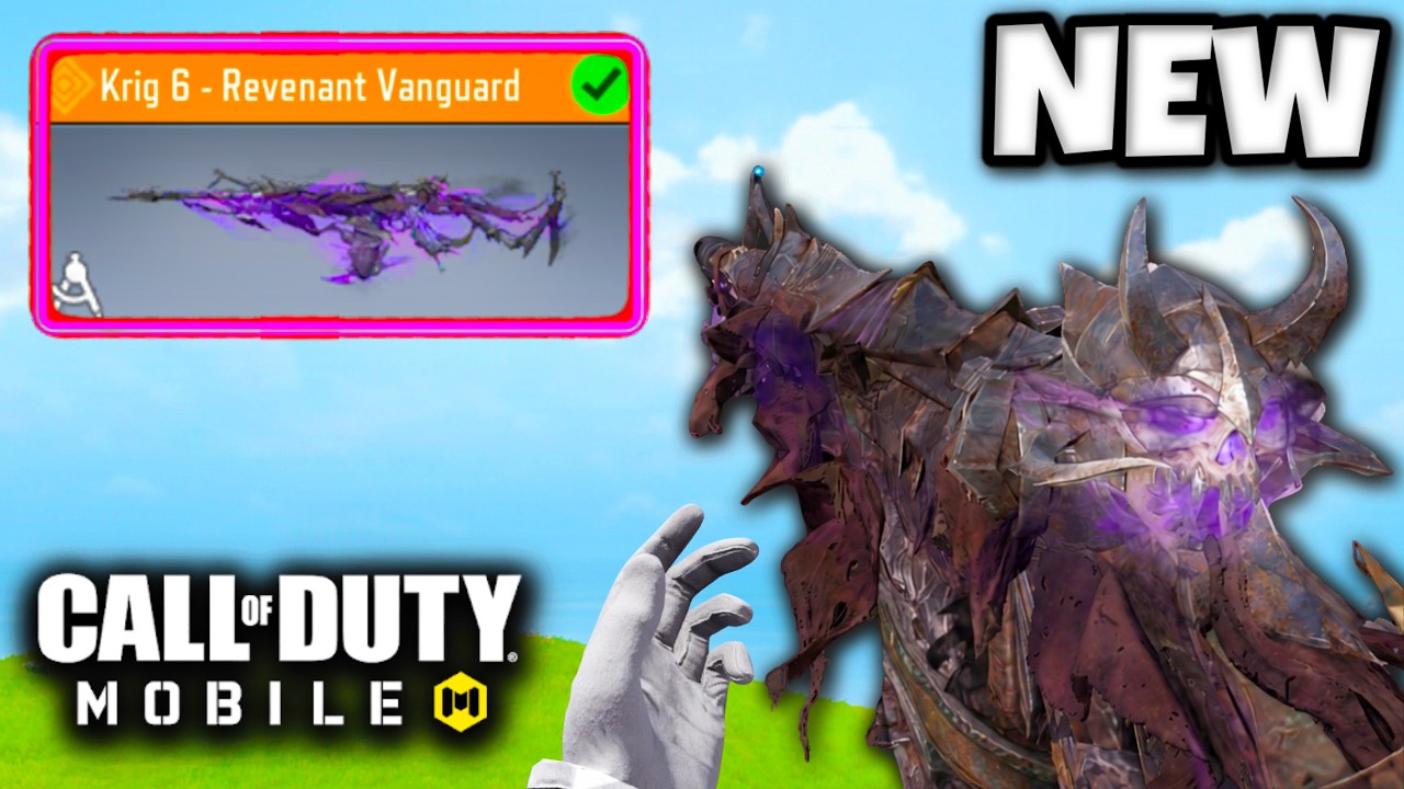 *NEW* LEGENDARY KRIG -  REVENANT VANGUARD 🤯 (COD MOBILE)