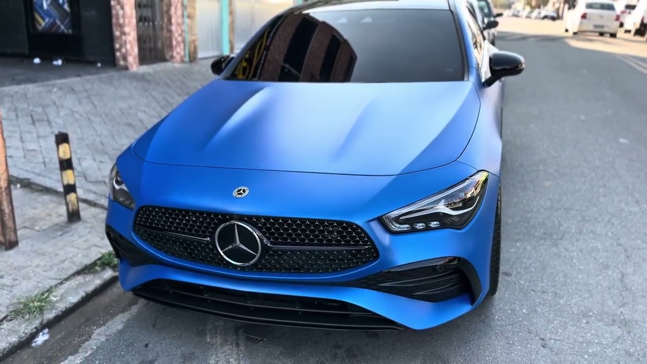 ENVELOPAMENTO NA #mercedescla200 