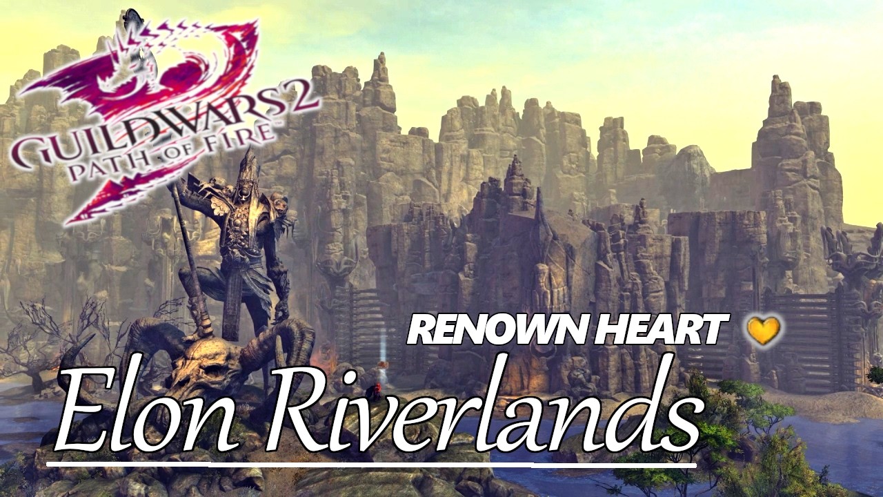 Guild Wars 2 - Elon Riverlands: Renown Heart (6/6) (Skimmer mount quest)
