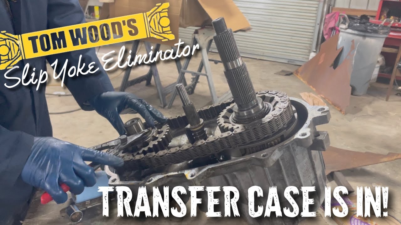 Tom Woods Slip Yoke Eliminator install on NP242 #tomwoods #transfercase