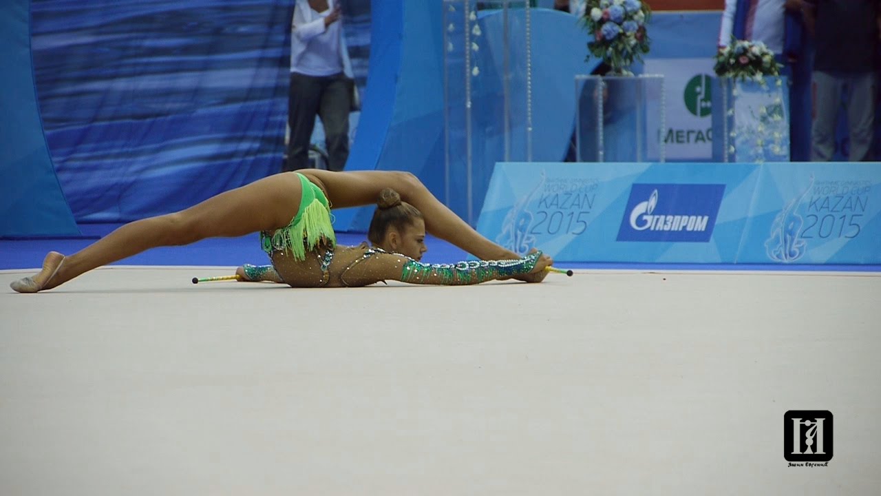 World Cup Rhythmic Gymnastics / Kazan 2015 / Aleksandra Soldatova / maces