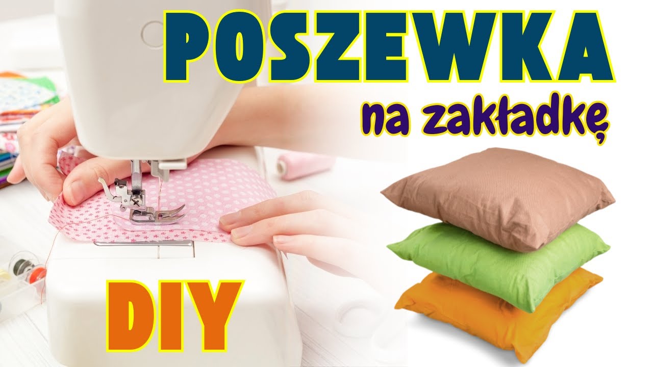 Poszewka na zakładkę - prosta metoda| DIY