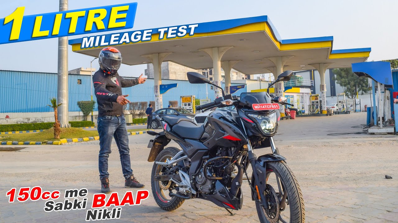 New Pulsar P150 : Mileage Test || Most Fuel Efficient Bike in 150cc