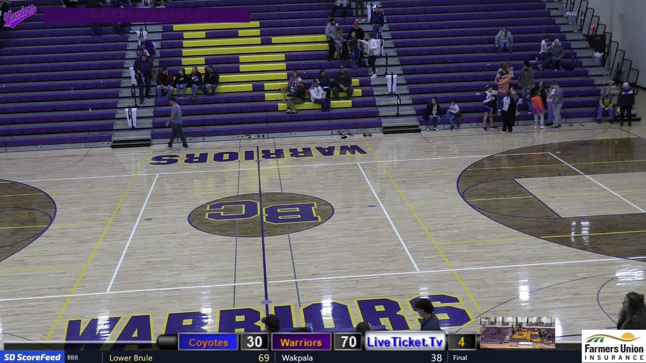 Bennett County Warriors VS Jones county coyotes (GBB)