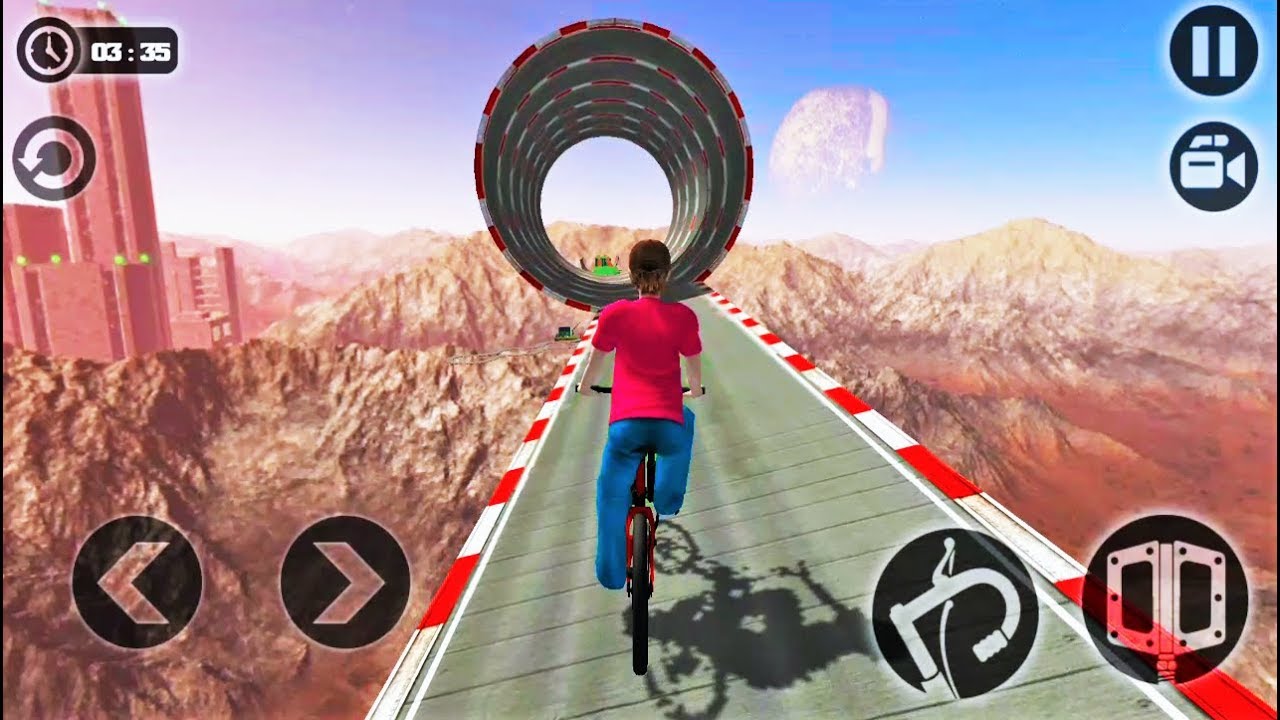 Impossible Bicycle Rider - Hill Tracks Racing-Best Android Gameplay HD #8