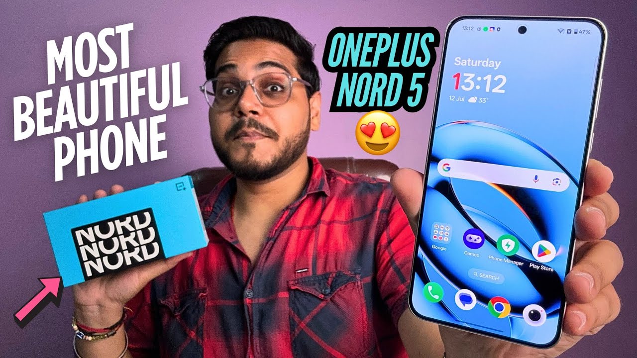 OnePlus Nord 5 Marble Sands Colour Unboxing and Full Overview🔥 - Most Beautiful Beast by OnePlus😍