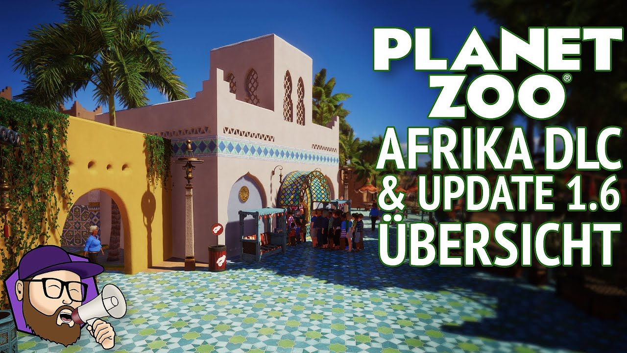 🐯 AFRIKA DLC & Update 1.6 &Uuml;bersicht & Review! - Planet Zoo Update #46