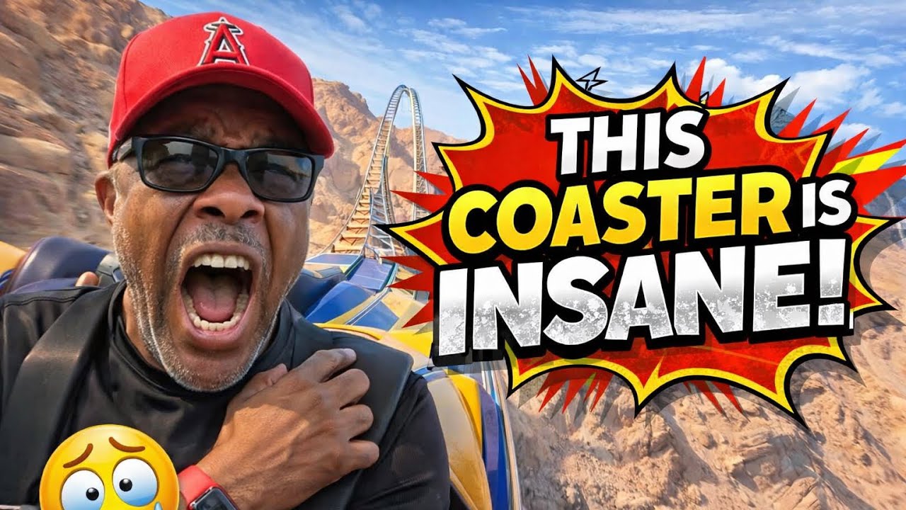 THIS NEW MOUNTAIN ROLLER COASTER IS ABSOLUTELY INSANE 😱🎢