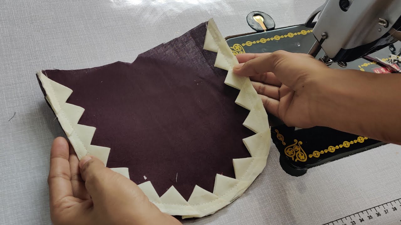Easy and beautiful neck design cutting and stitching