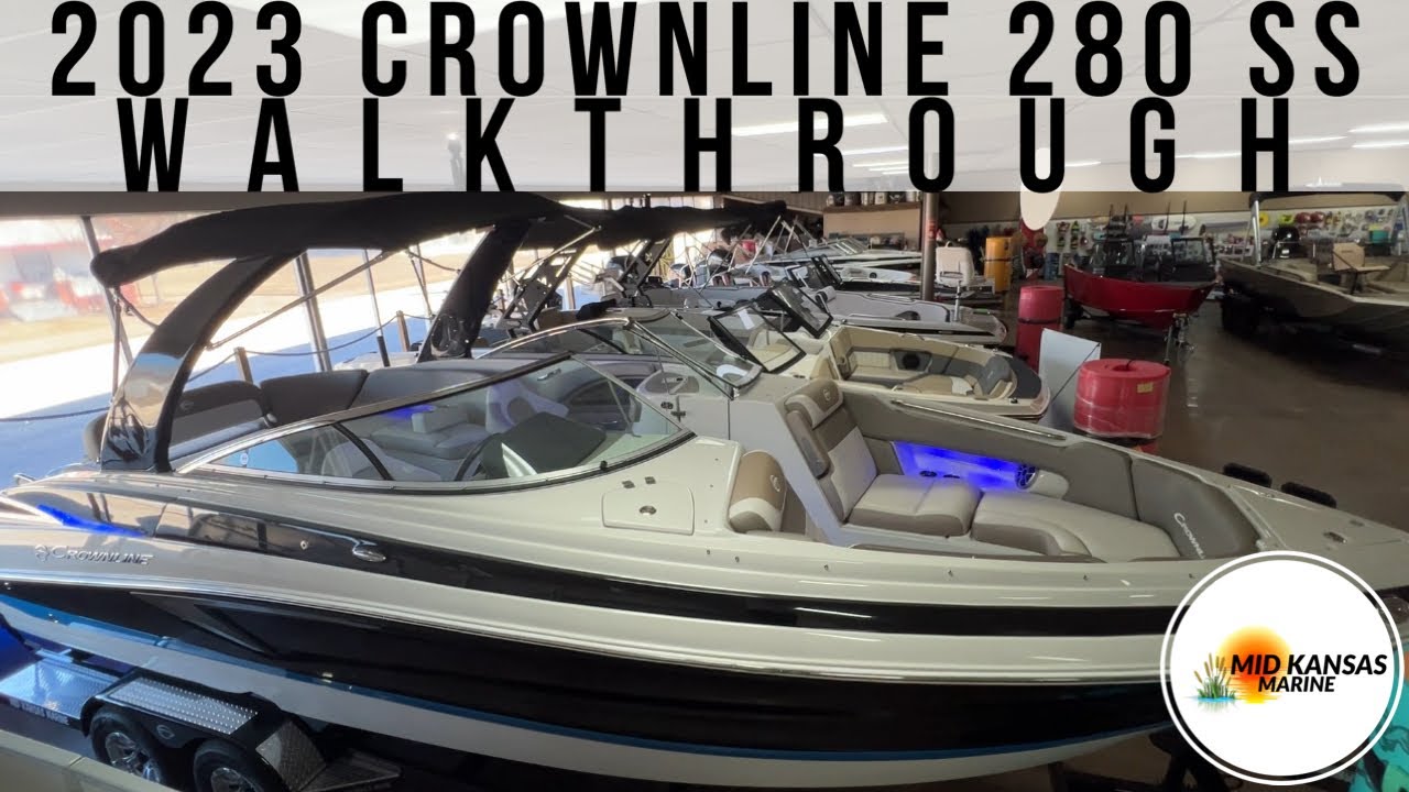 2023 Crownline 280 SS Walkthrough