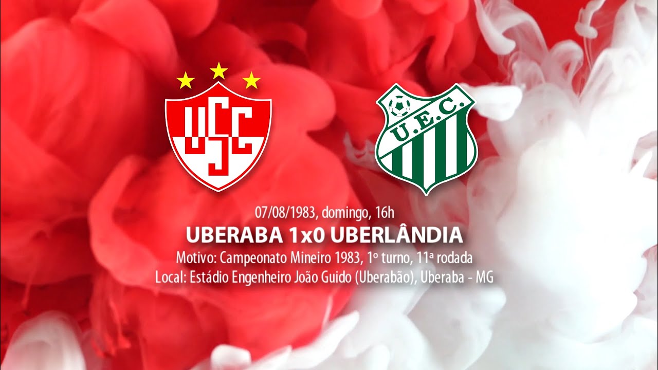 UBERABA 1X0 UBERL&Acirc;NDIA | CAMPEONATO MINEIRO 1983