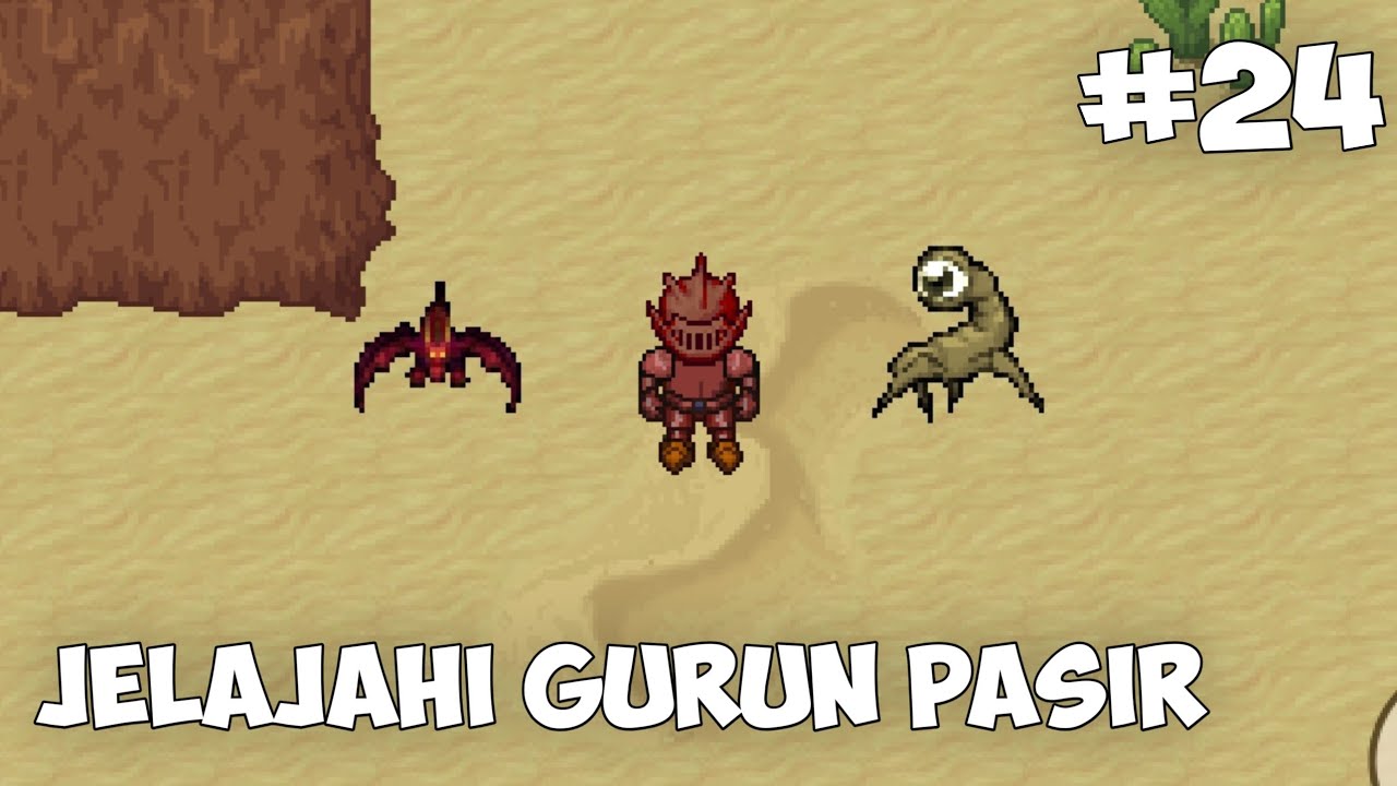 Menjelajahi Gurun Pasir - Survival RPG 5 : Pirate Adventure Indonesia Part 24