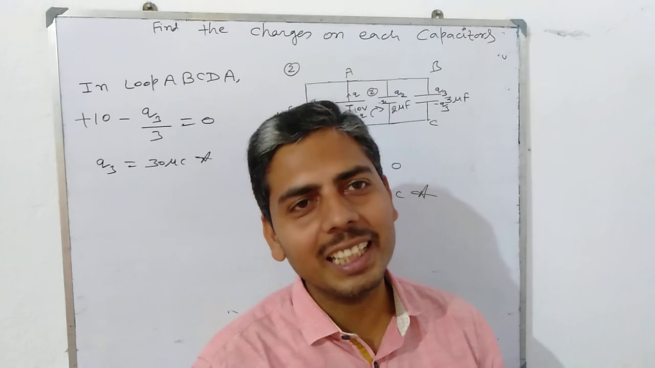 Problems on Capacitor using Kirchhoff's law ( part9B)