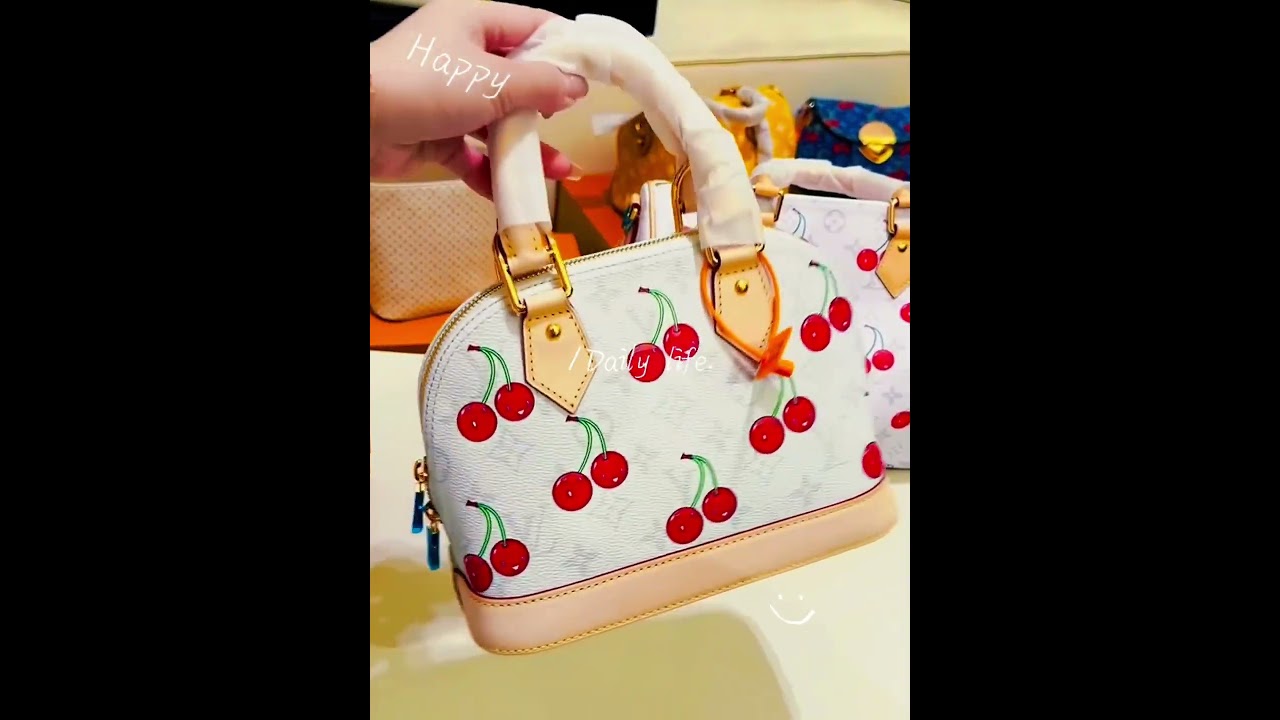My L loui vuitton Cherry Bag Collection  Mini Bag Addict #louisvuittonbag#highquality#lvbags#fashion