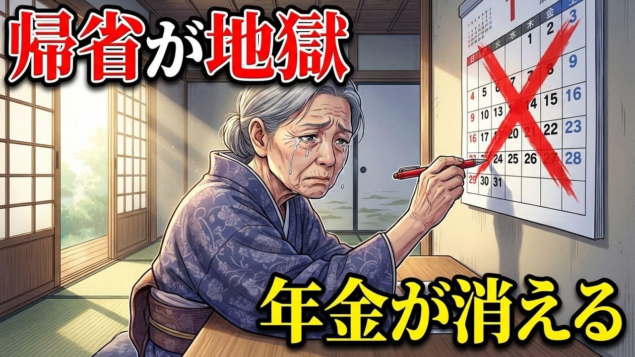 【絶縁寸前】75歳母が娘の帰省を「×」で消す衝撃の理由…老後破産の現実と親子の本音