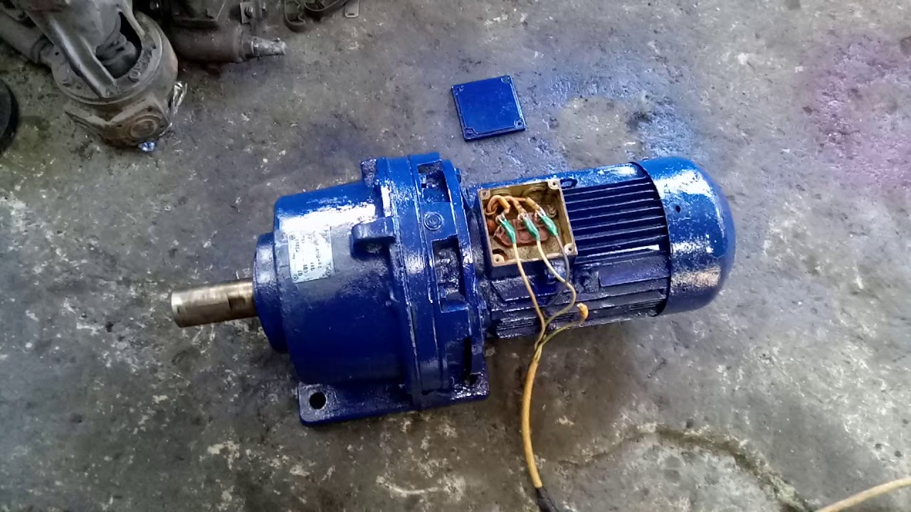 Мотор-редуктор 3МП-63 с электродвигателем 7,5kw
