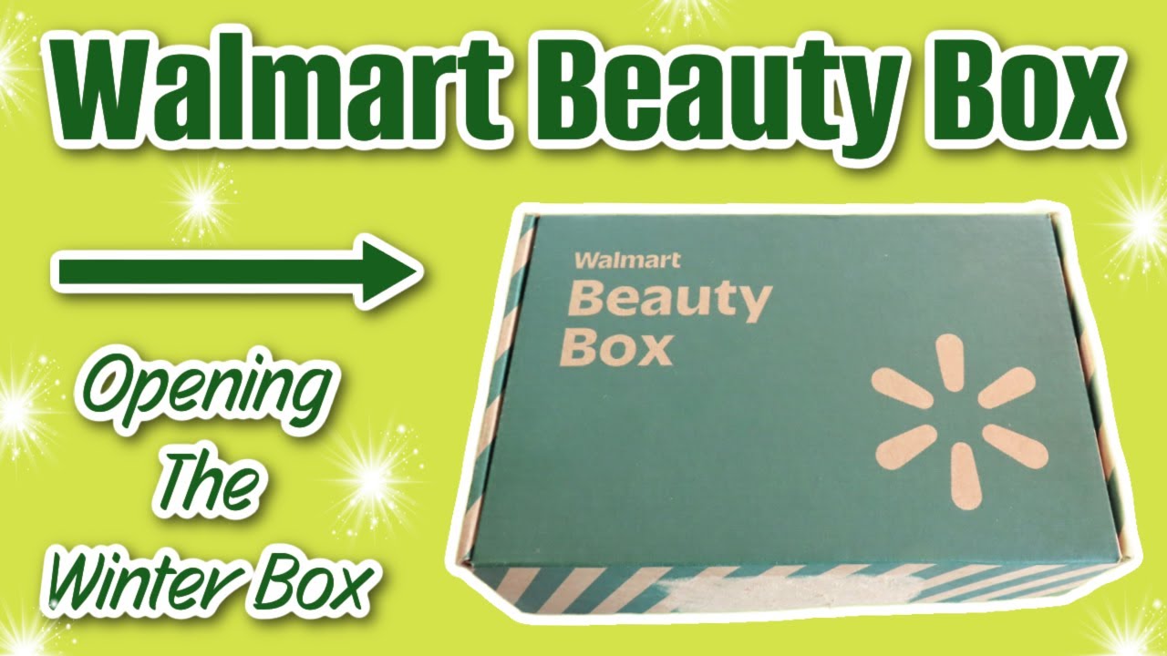 Зимняя бьюти-коробка Walmart 2025! #walmart #beautybox