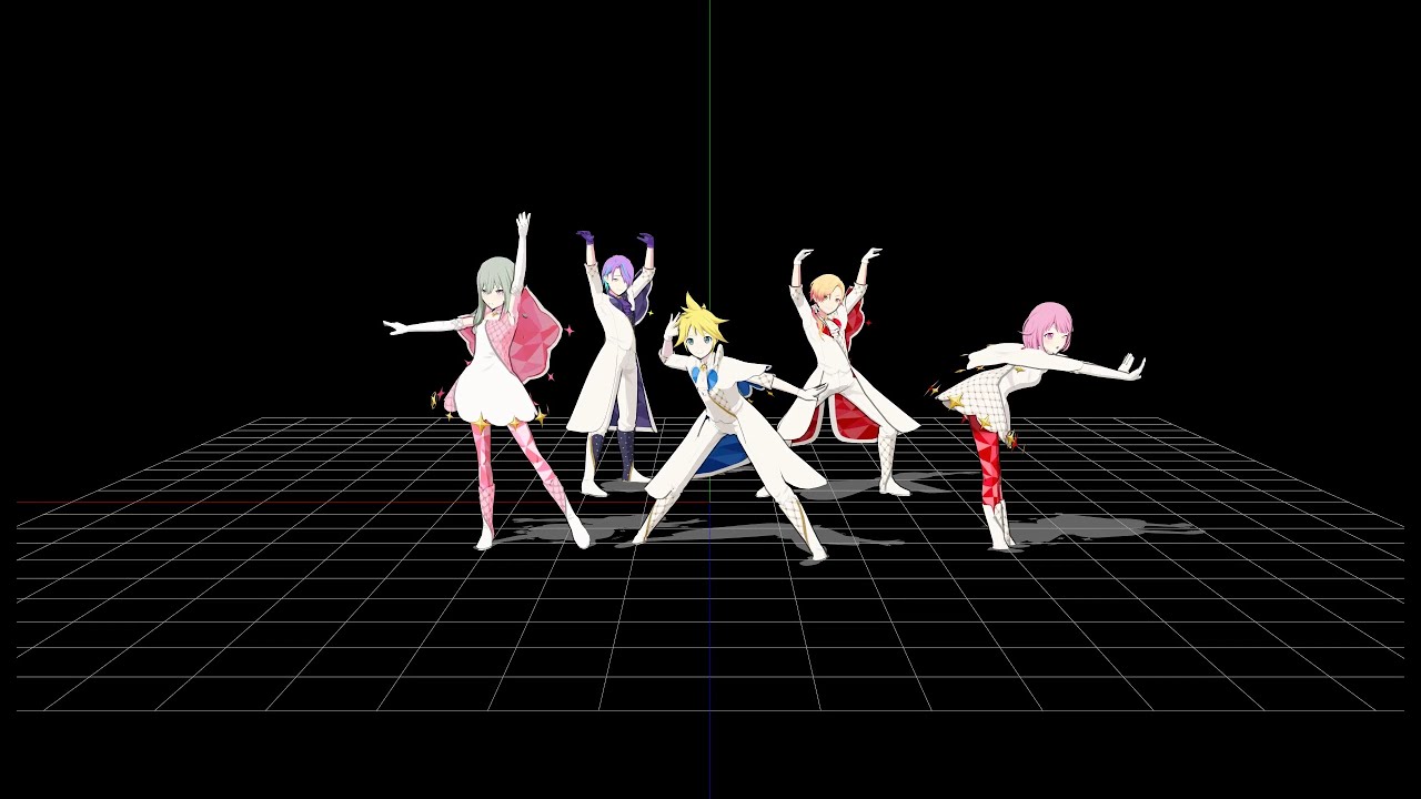 [MMD] Ego Rock (mirrored dance practice ver.) - Wonderlands x Showtime