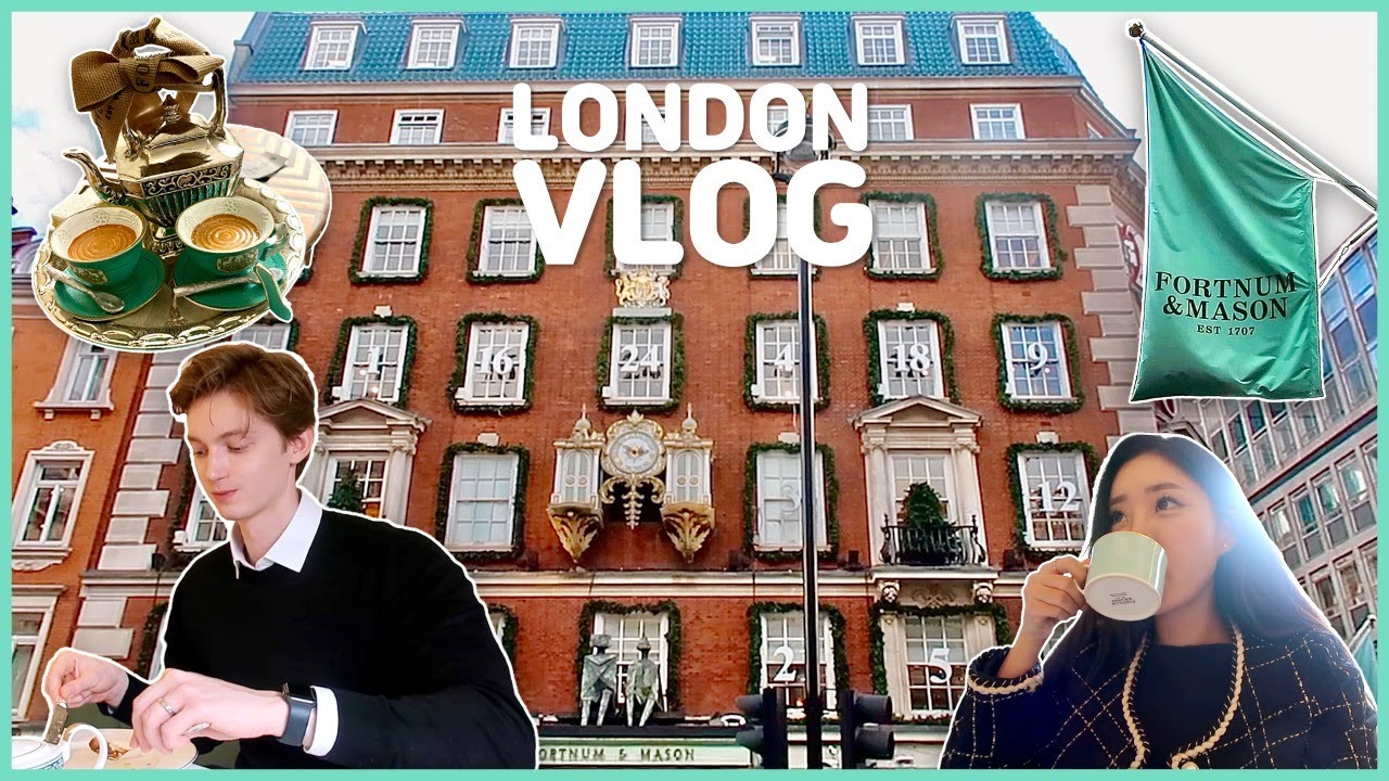 🇬🇧#105 영국 왕실 차 브랜드에서 애프터눈 티🫖 300년 역사의 매장투어, 티블랜딩 체험☕️ 포트넘 앤 메이슨 | 콩스터Kongster