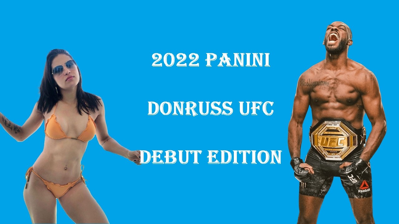 2022 Panini Donruss UFC Debut Edition Blaster Box - Was it worth it?