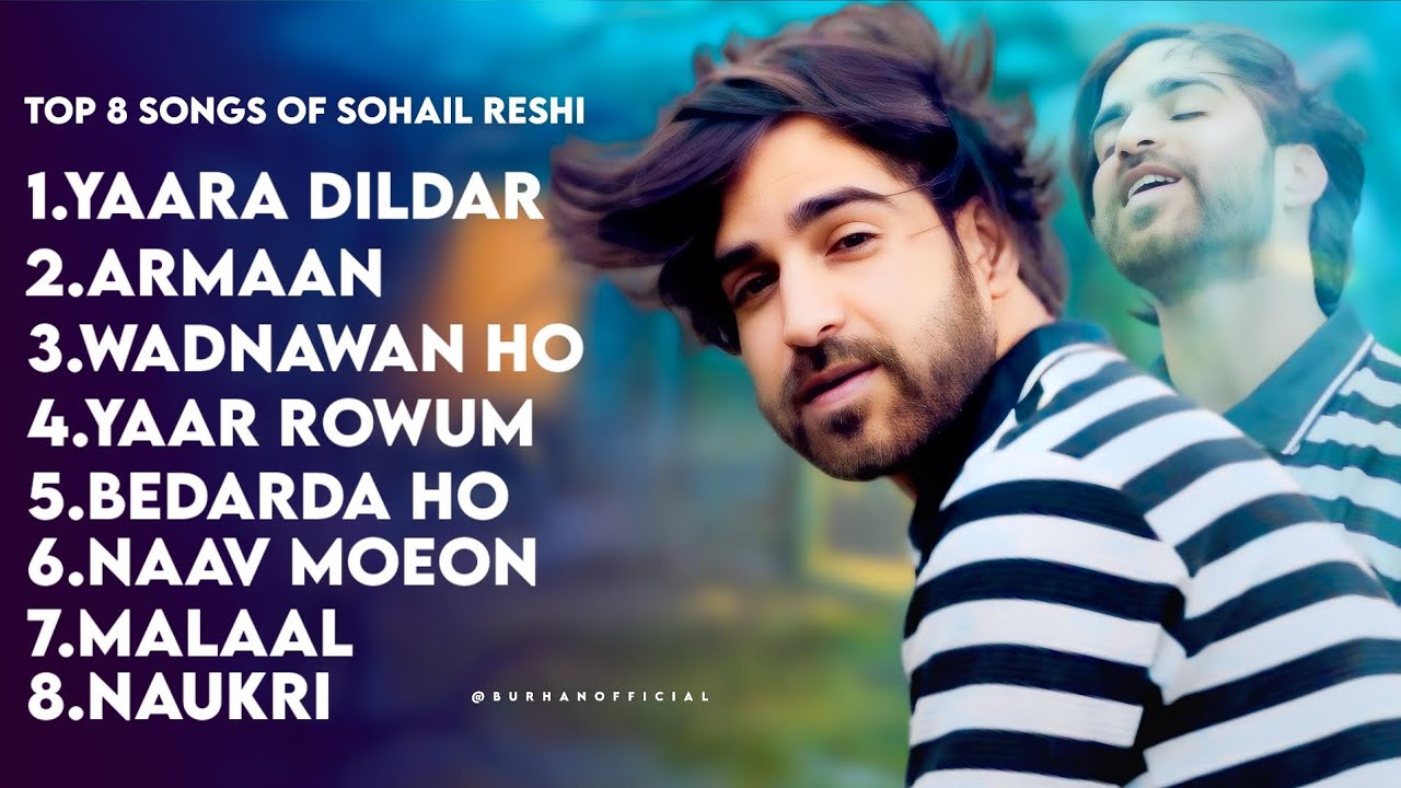 TOP 8 SONGS OF SOHAIL RESHI || JUKEBOX 2025 || 