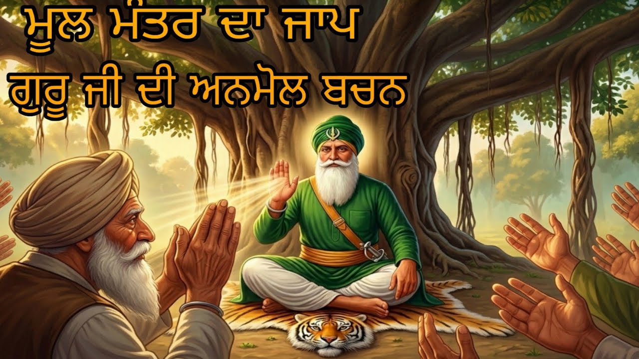 Mool mantr fast path/ waheguru simran jaap/amrit bani gurubani/ mool mantr live gurbani/ mool mantr 
