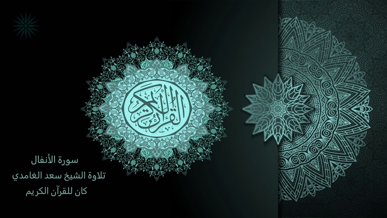 8 سورة الأنفال [ مكررة 7 مرات ] تلاوة الشيخ سعد الغامدي _ The Holy Quran _ Saad Al-Ghamd