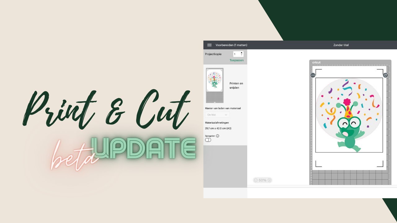 Print & Cut -beta- update | Teddie B.