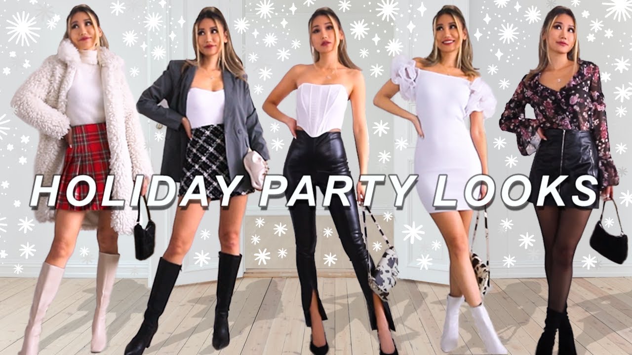 HOLIDAY PARTY OUTFITS ✨ | Christmas New Year Lookbook