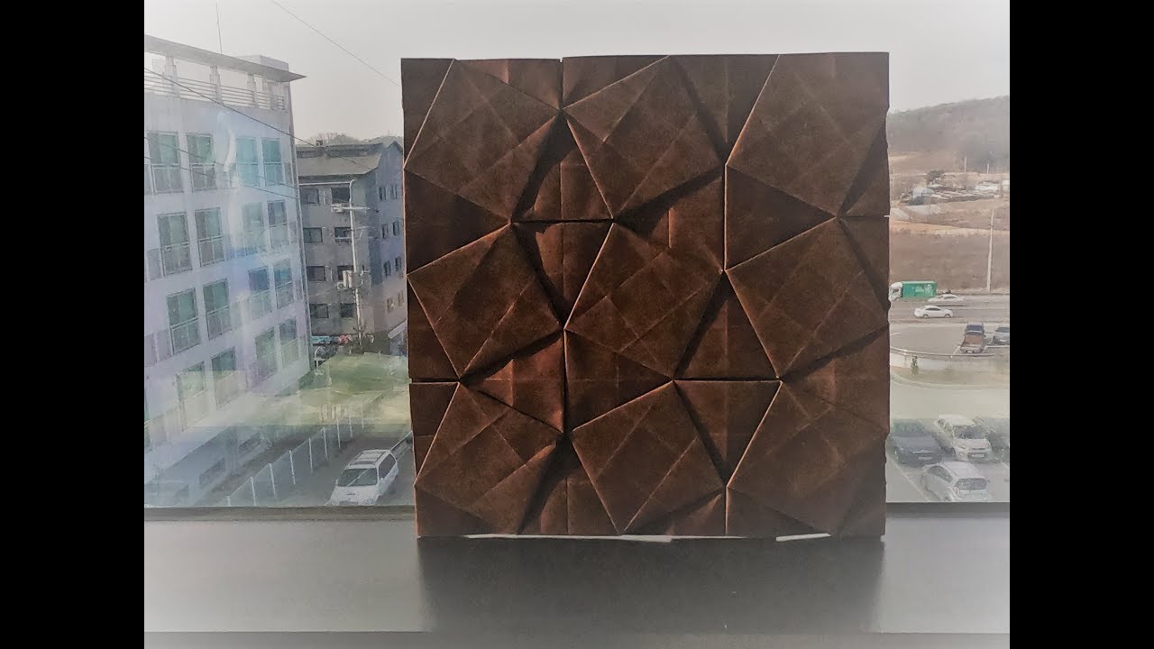 origami square weave [eric gjerde]