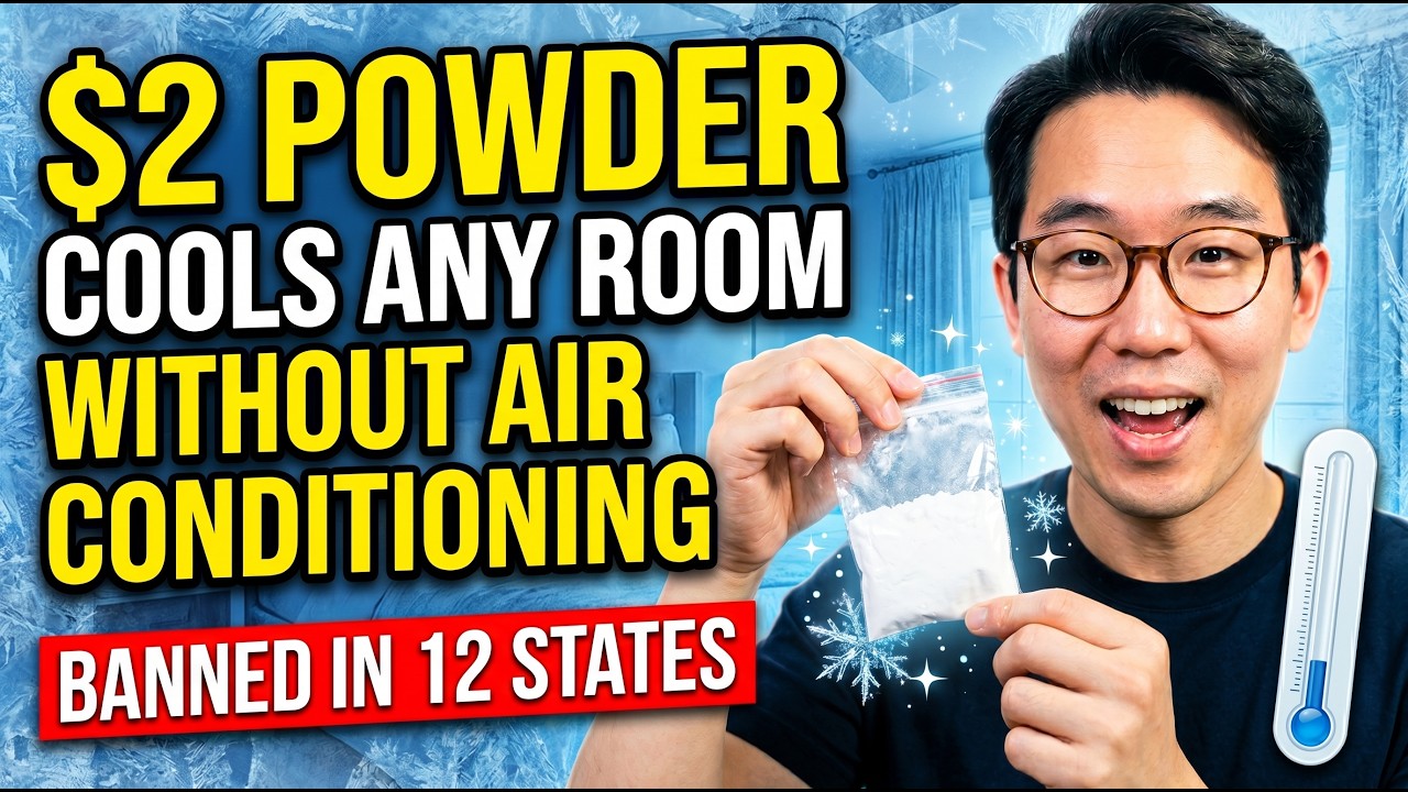 $2 Powder Cools Any Room Without Air Conditioning &mdash; BANNED in 12 States