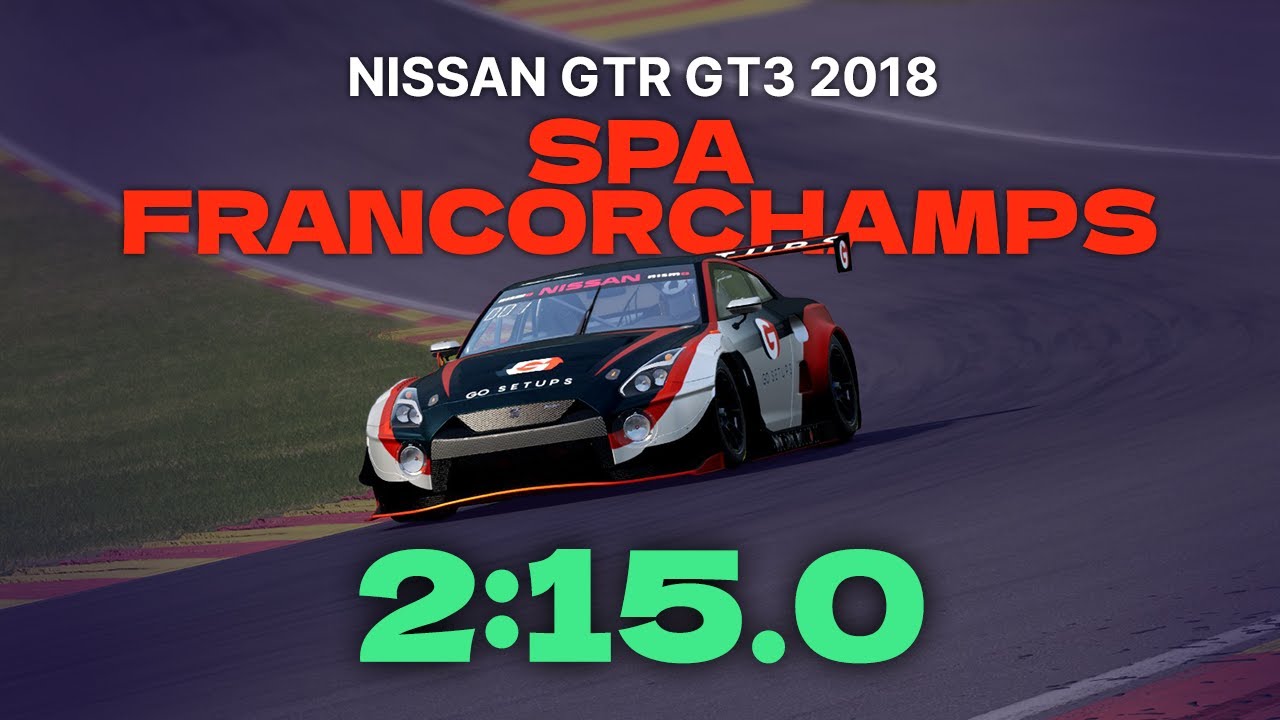 Spa Francorchamps 2:15.0 - Nissan GTR GT3 2018 | ACC V.10.3