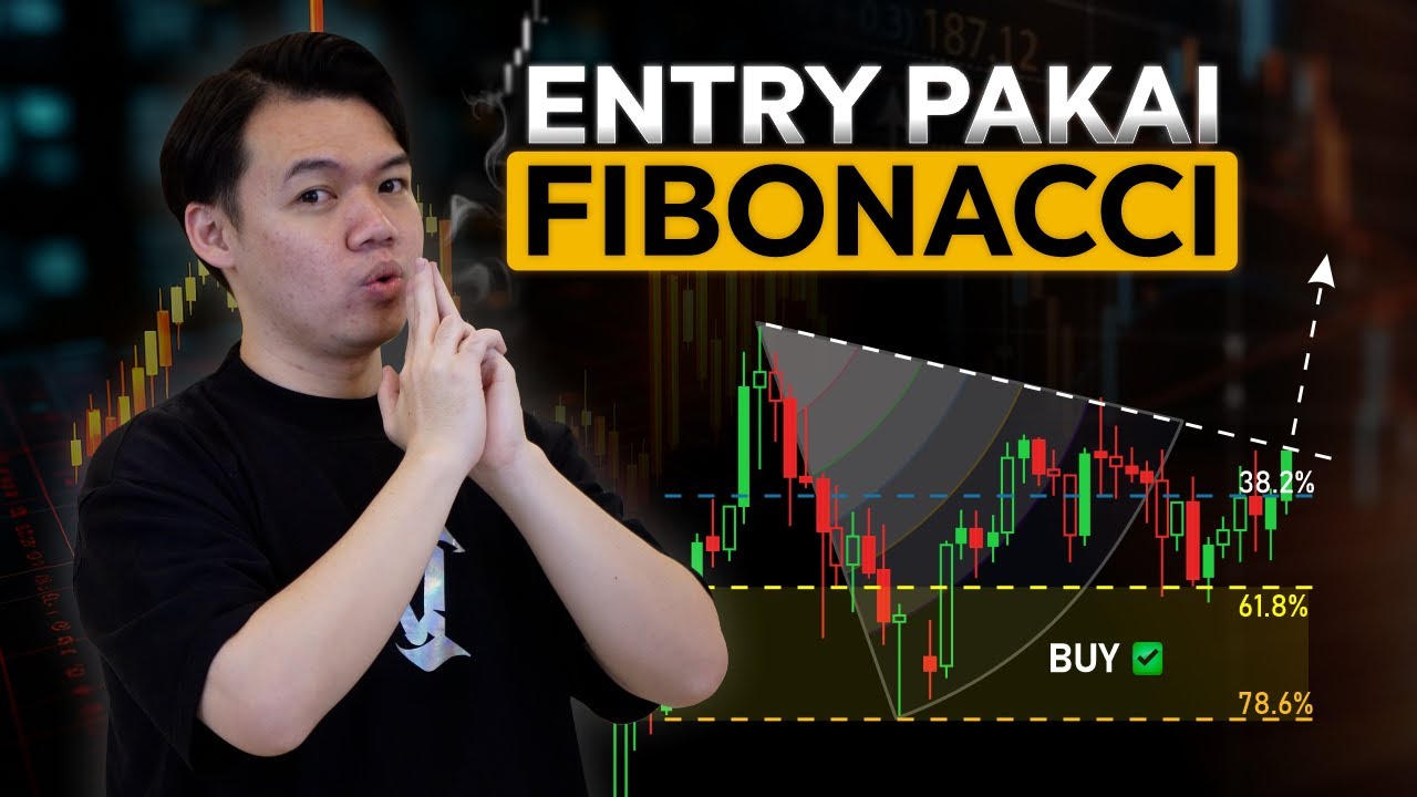 Cara Entry Menggunakan INDIKATOR FIBONACCI (LANGSUNG PRAKTEK)
