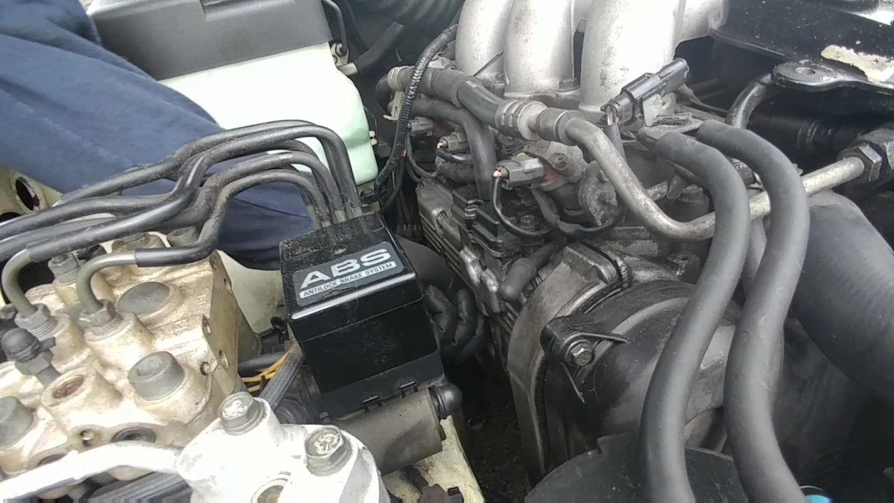 Subaru SVX spark plug change