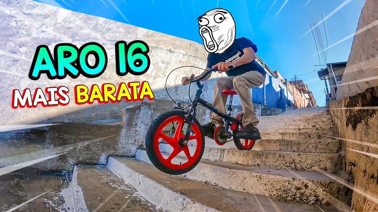 Comprei A BIKE MAIS BARATA que achei e fui testar !!