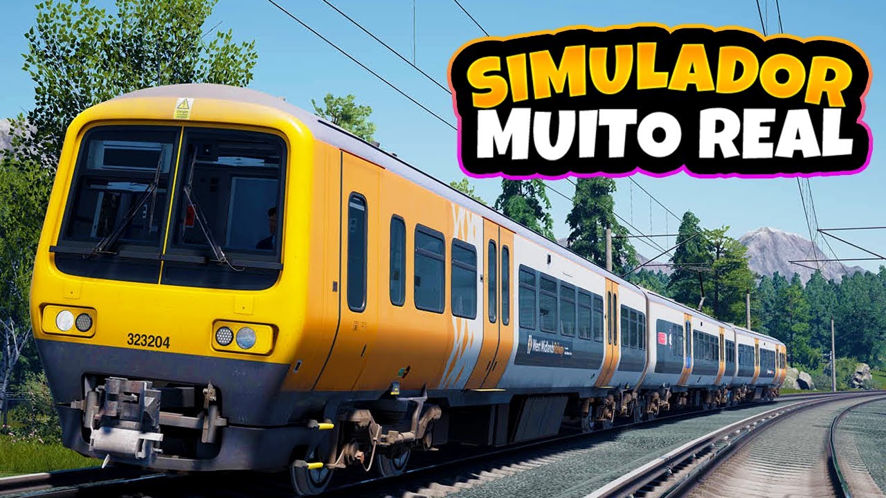 MELHOR SIMULADOR DE TREM QUE JOGUEI - TRAIN SIM WORLD 3