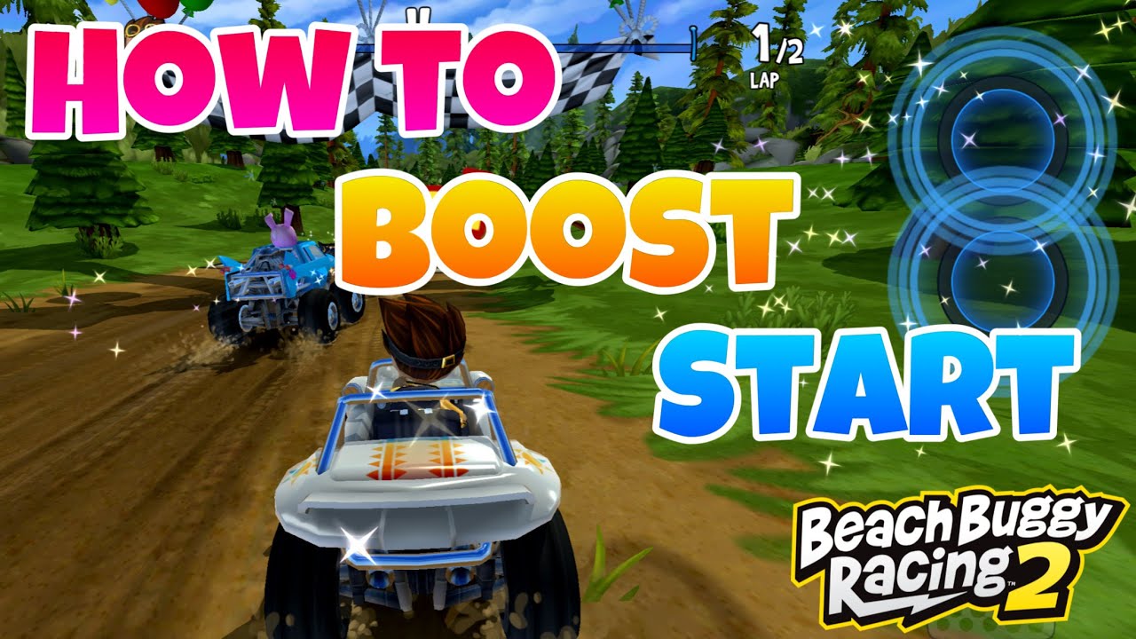 How to BOOST START in Beach Buggy Racing 2 💨| Head Start 🫨| Beach Buggy Racing 2 🏖🏁| BB Racing 2