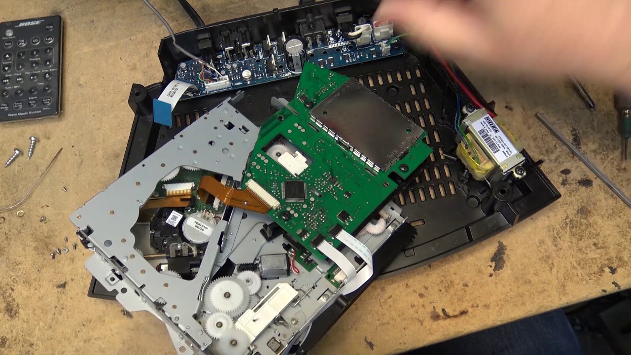 Bose 3 CD changer fix for elevator screw alignment problems