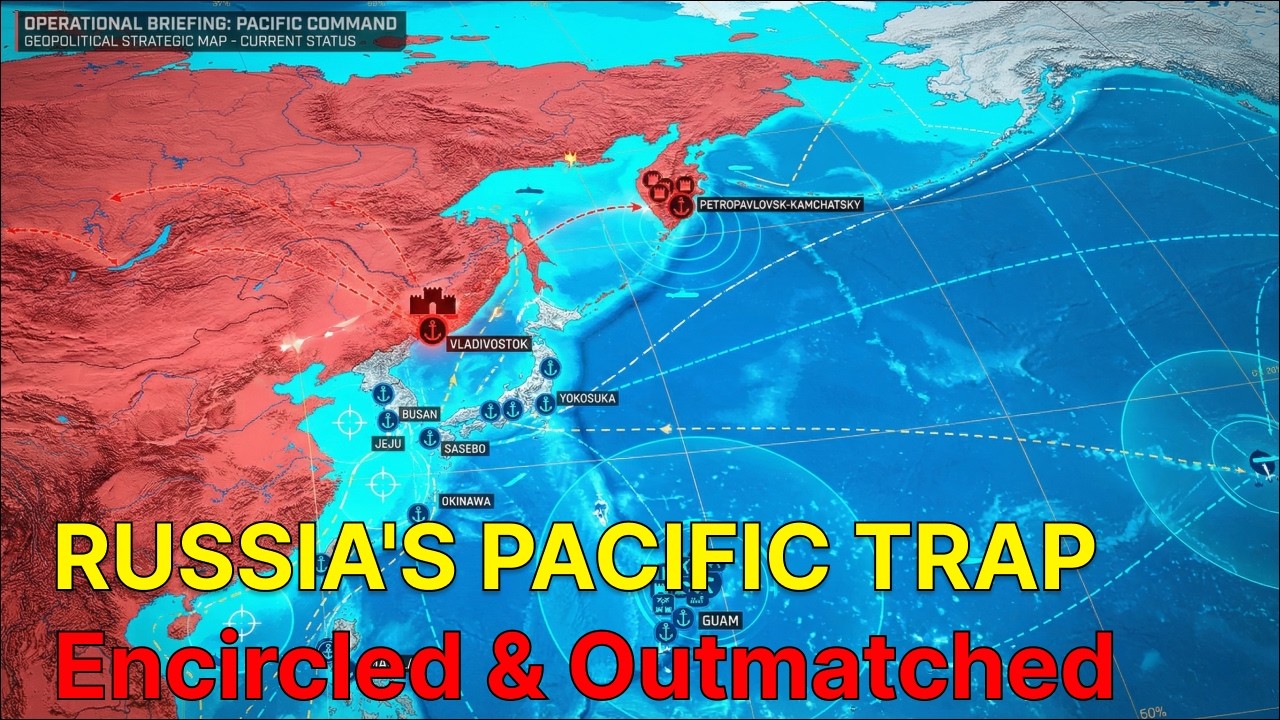 Why Russia's Pacific Fleet Cannot Challenge America Alone - The Geography Problem
