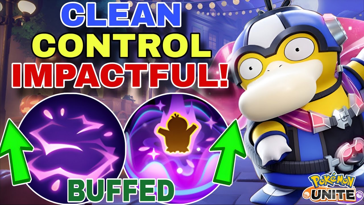 These Buffs Made BUBBLE BEAM + DISABLE PSYDUCK Way More Impactful! | Pokemon Unite