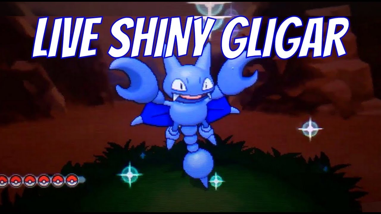 LIVE Shiny Gligar! [~700 Hordes - XY]