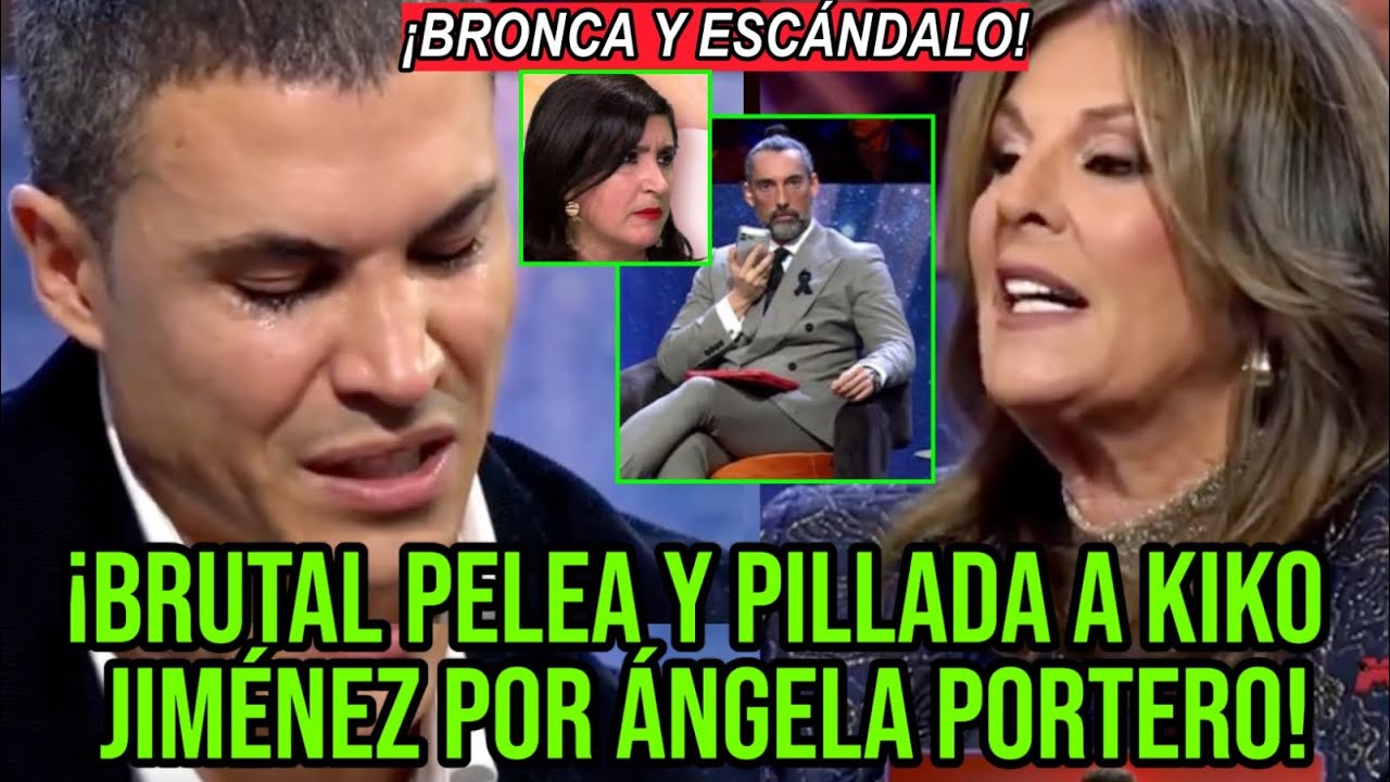 💥BRUTAL PELEA! KIKO JIMÉNEZ HUNDIDO POR ANGELA PORTERO EN DE VIERNES IRRUMPE LA FAMILIA DE SU PADRE
