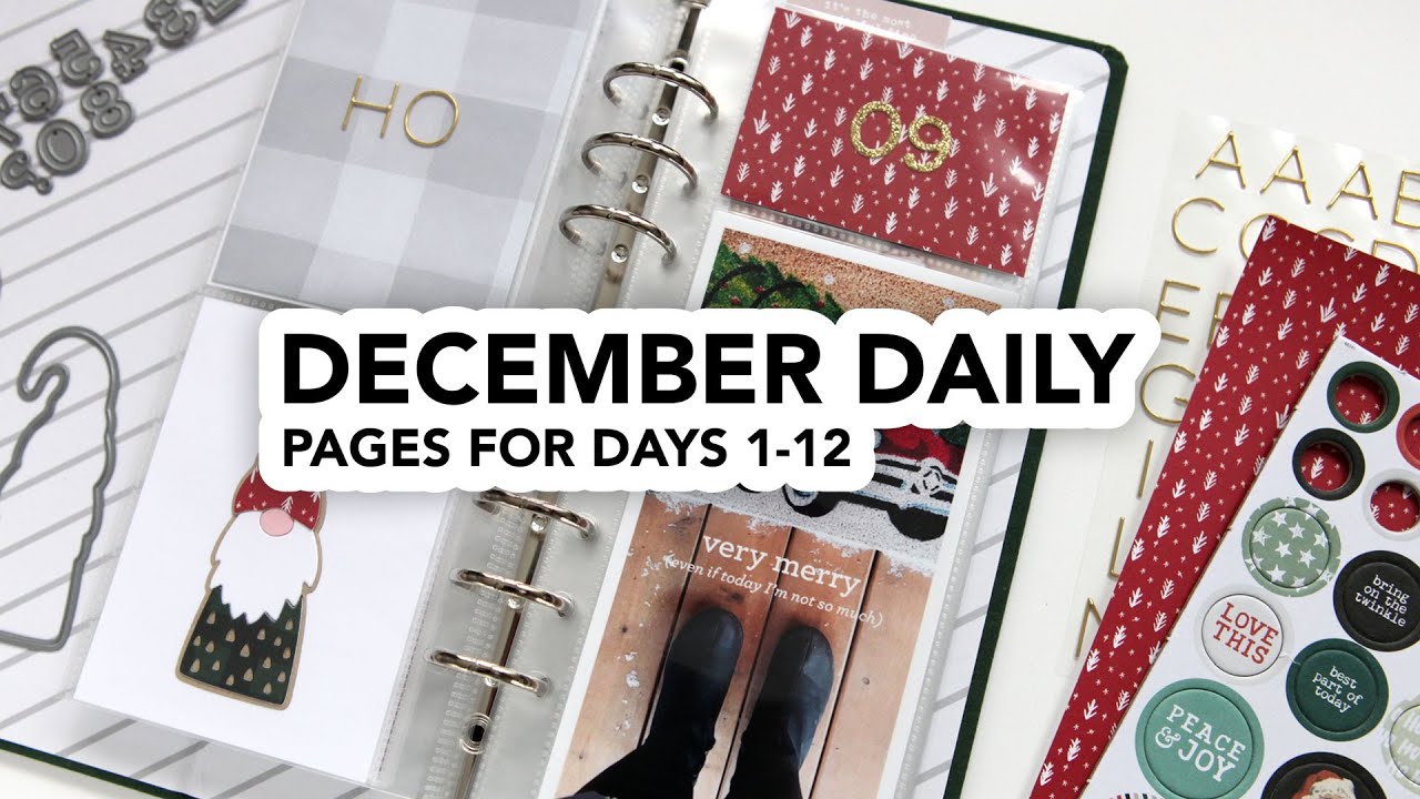 A very simple approach to December Daily