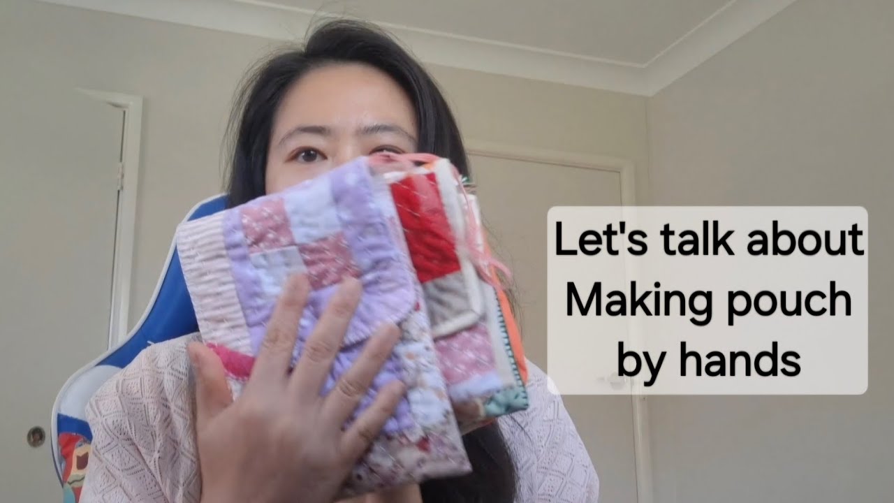Different Techniques of making pouch by hand sewing#handsewing 
