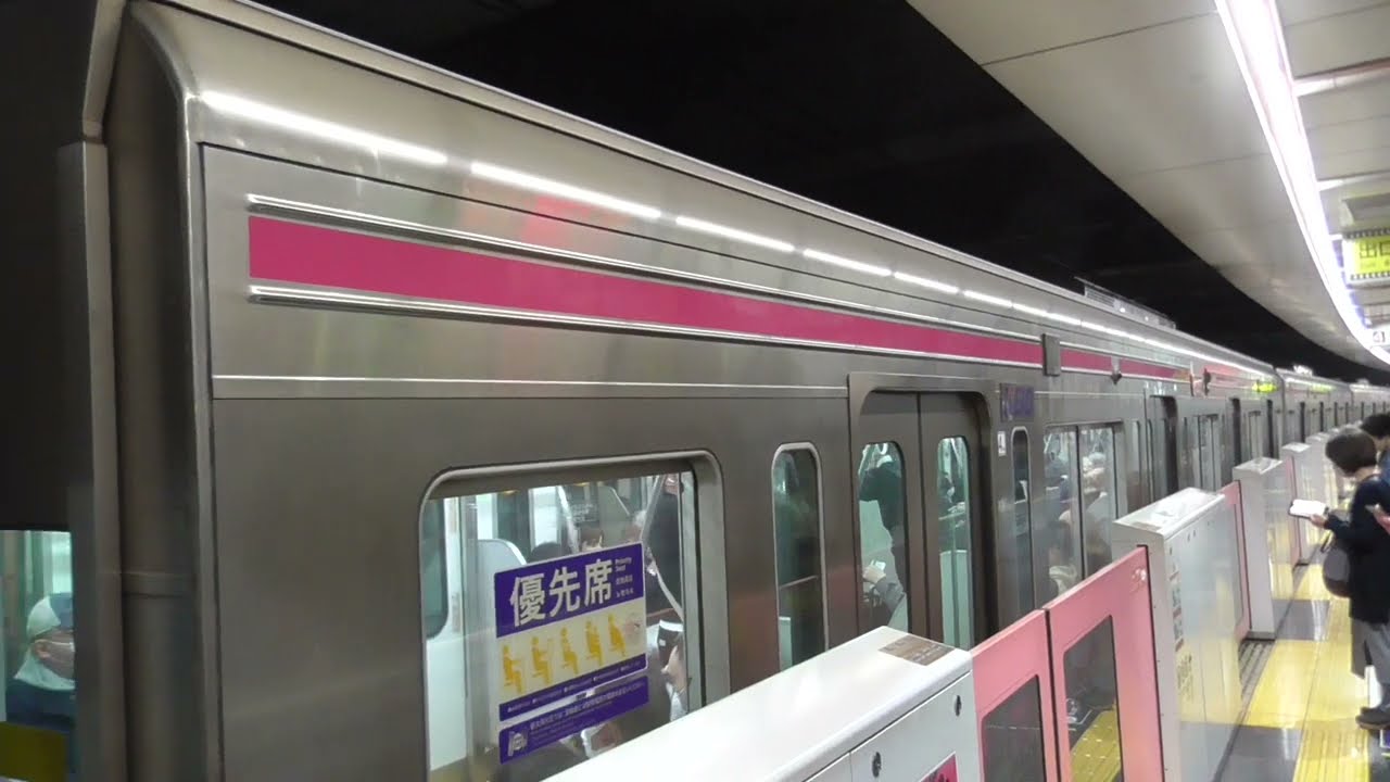 【地下駅に鳴り響く日立GTO-VVVF！】京王8000系8714F　特急新宿行　調布駅発車