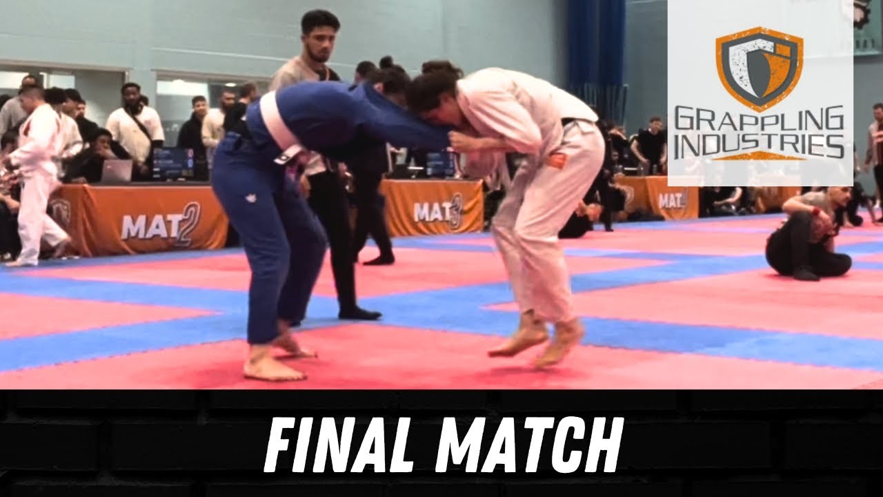 White Belt Final • Gi • Grappling Industries Competition • Female • 155lbs • Wrestle for BJJ 4/4
